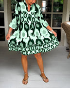 Avenia - Bohemian Casual Dress