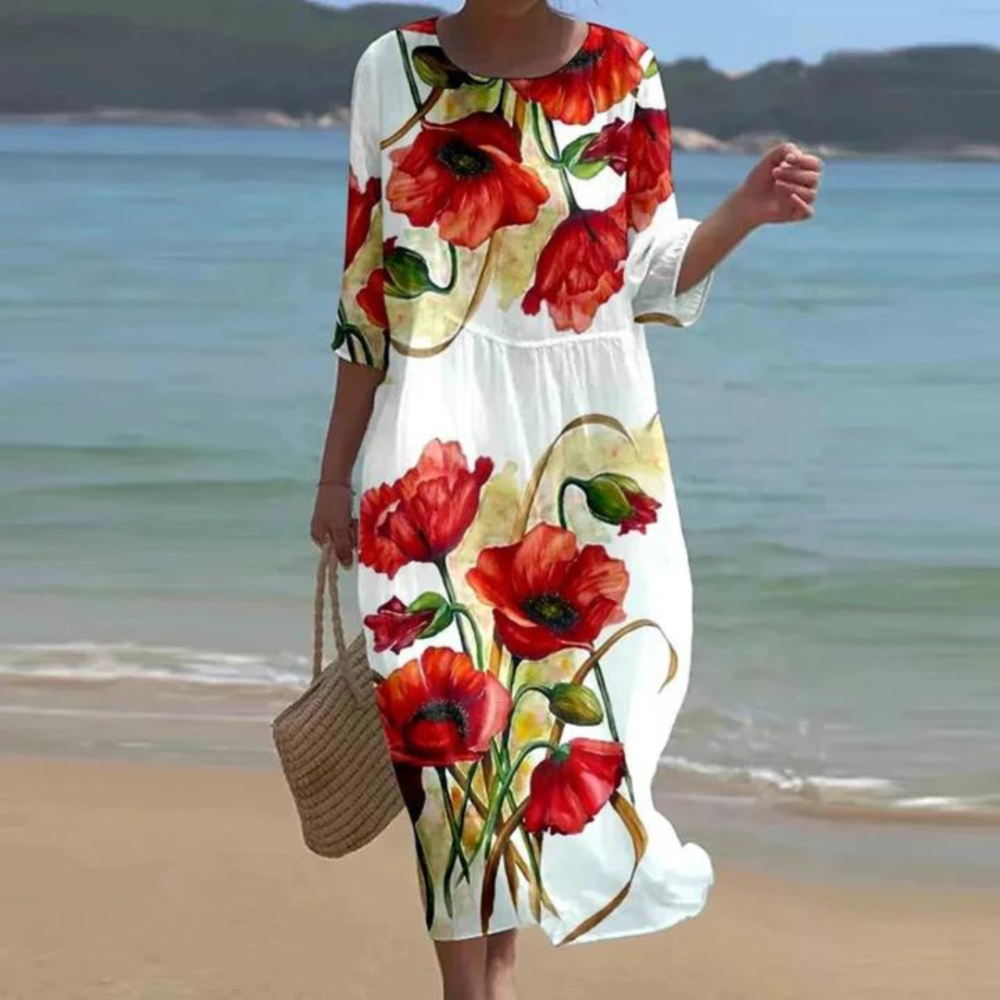 Marina - Summer Printed Dress