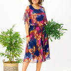 Barbara | Plus Size Chiffon Dress