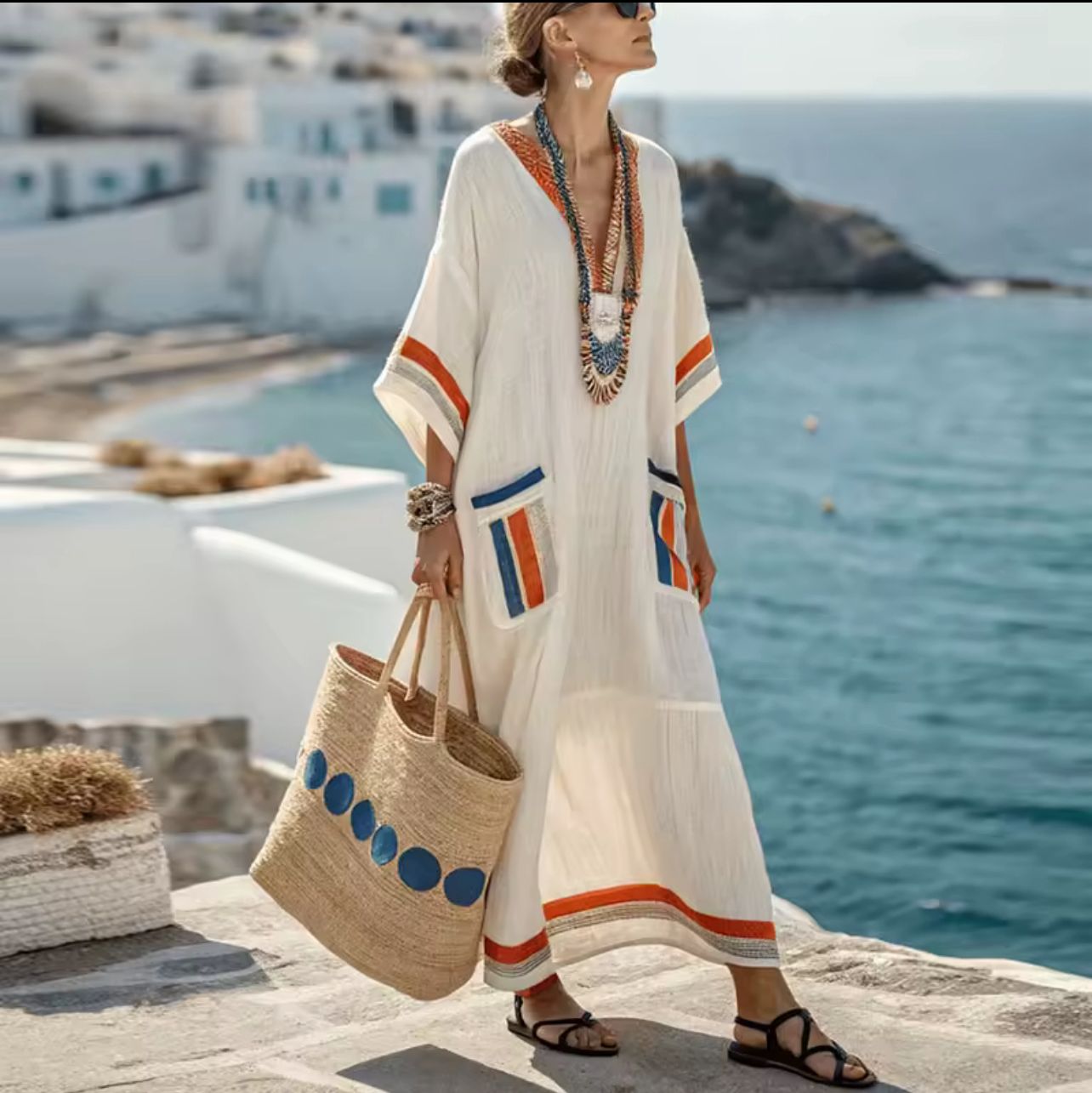 Ellen - Elegant Beach Dress