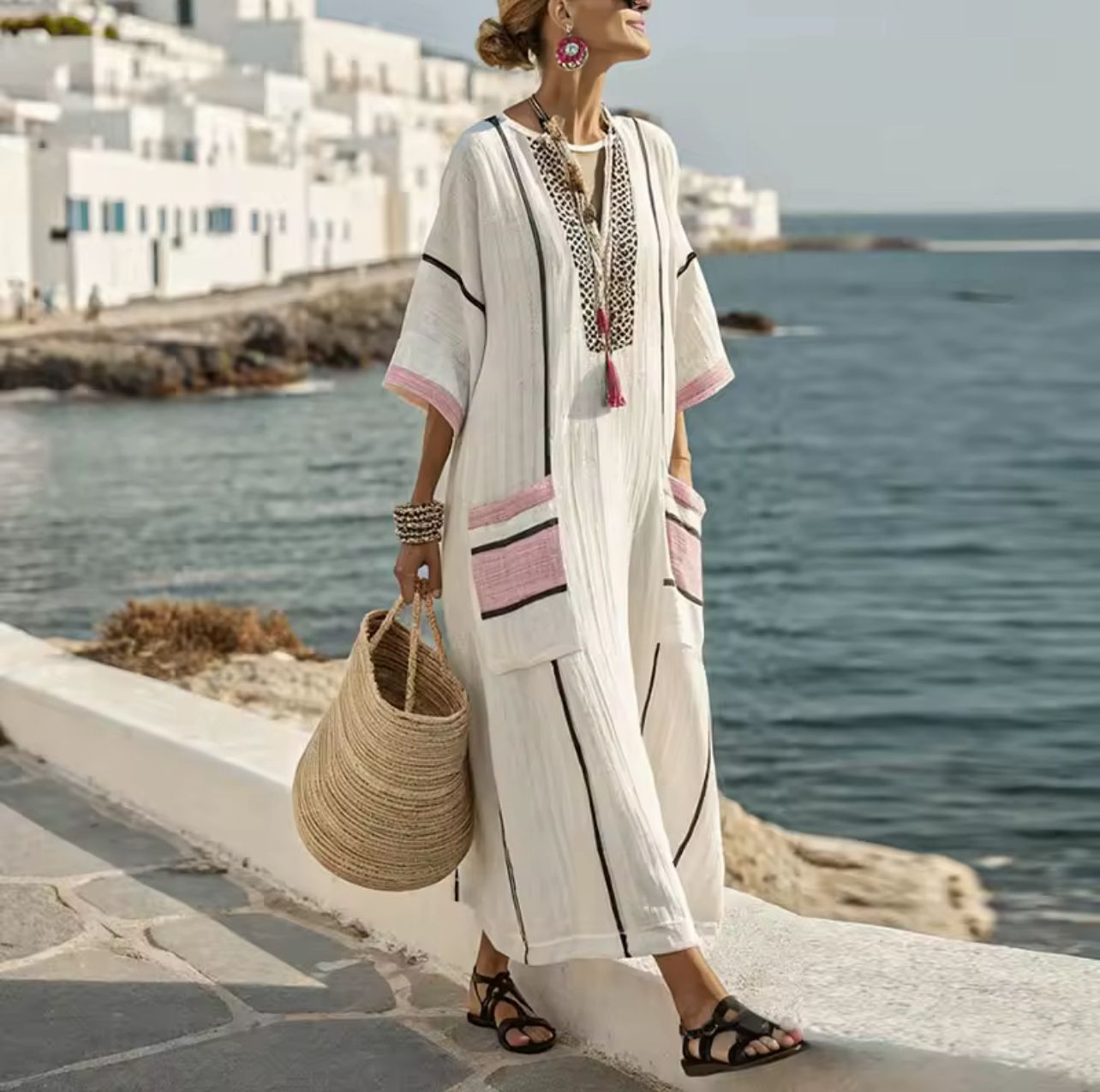 Ellen - Elegant Beach Dress