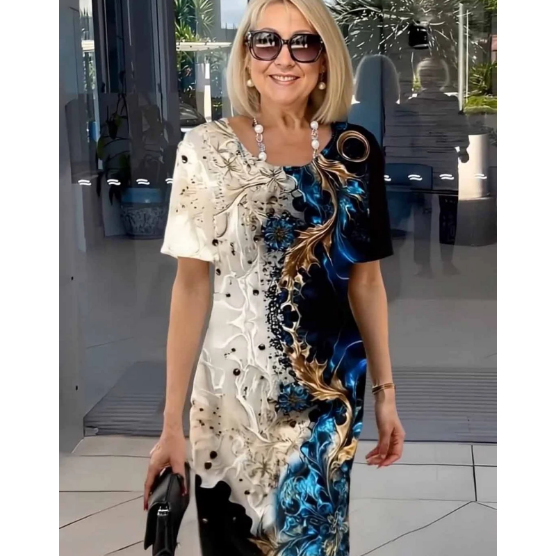 Viviana™ | Printed Relaxed Dress